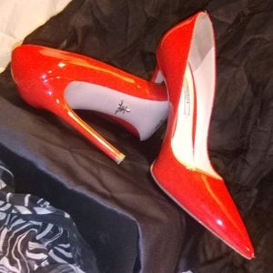 Prada heels 4in sz 38